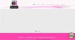 Desktop Screenshot of missmarionsdance.com