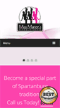 Mobile Screenshot of missmarionsdance.com